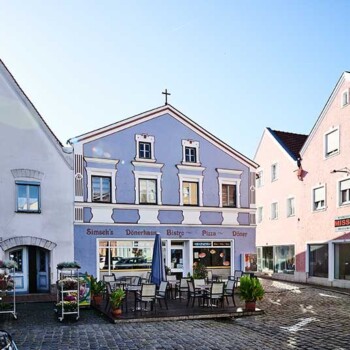 Fassadenanstrich, Referenz des Malerfachbetriebs Walter Ertel in Neumarkt-Sankt Veit